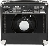 Amplificador Fender Champion Series 20 Combo Valvular 20W negro y plata 120V