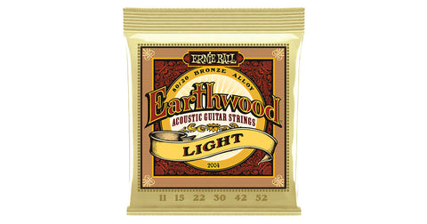 Paquete Cuerdas Guitarra Acústica Ernie Ball Light Bronce