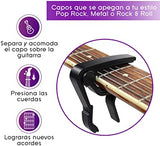 Capo Traste de Guitarra Acústica/Eléctrica /Bajo. Guitar Capo