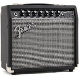 Amplificador Fender Champion Series 20 Combo Valvular 20W negro y plata 120V